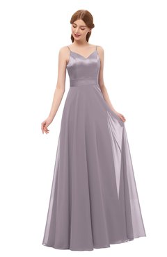 ColsBM Ocean Sea Fog Bridesmaid Dresses Elegant A-line Backless Floor Length Sleeveless Sash