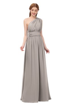 ColsBM Avery Fawn Bridesmaid Dresses One Shoulder Ruching Glamorous Floor Length A-line Backless