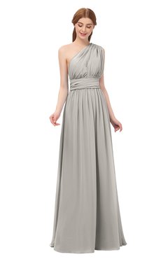 ColsBM Avery Hushed Violet Bridesmaid Dresses One Shoulder Ruching Glamorous Floor Length A-line Backless