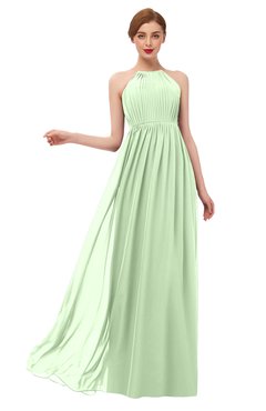 ColsBM Peyton Seacrest Bridesmaid Dresses Pleated Halter Sleeveless Half Backless A-line Glamorous