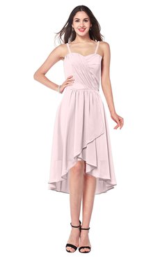 ColsBM Lavern Petal Pink Bridesmaid Dresses Sleeveless Asymmetric Ruching A-line Elegant Sweetheart