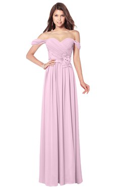 ColsBM Kaolin Fairy Tale Bridesmaid Dresses A-line Floor Length Zip up Short Sleeve Appliques Gorgeous