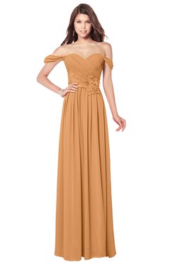 ColsBM Kaolin Pheasant Bridesmaid Dresses A-line Floor Length Zip up Short Sleeve Appliques Gorgeous