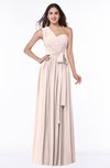 ColsBM Emmeline Silver Peony Modern A-line Half Backless Chiffon Floor Length Ruching Plus Size Bridesmaid Dresses