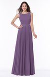 ColsBM Nicole Chinese Violet Elegant A-line Sleeveless Chiffon Floor Length Pleated Plus Size Bridesmaid Dresses