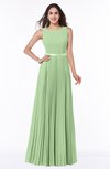ColsBM Nicole Gleam Elegant A-line Sleeveless Chiffon Floor Length Pleated Plus Size Bridesmaid Dresses