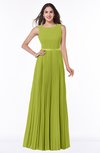 ColsBM Nicole Green Oasis Elegant A-line Sleeveless Chiffon Floor Length Pleated Plus Size Bridesmaid Dresses
