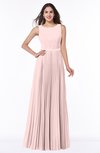 ColsBM Nicole Pastel Pink Elegant A-line Sleeveless Chiffon Floor Length Pleated Plus Size Bridesmaid Dresses