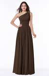 ColsBM Nova Copper Modern A-line Asymmetric Neckline Sleeveless Half Backless Chiffon Plus Size Bridesmaid Dresses