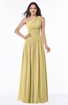 ColsBM Nova Gold Modern A-line Asymmetric Neckline Sleeveless Half Backless Chiffon Plus Size Bridesmaid Dresses