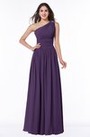 ColsBM Nova Violet Modern A-line Asymmetric Neckline Sleeveless Half Backless Chiffon Plus Size Bridesmaid Dresses