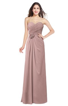 ColsBM Josie Bridal Rose Glamorous Sweetheart Sleeveless Zip up Flower Plus Size Bridesmaid Dresses