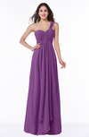 ColsBM Sophie Dahlia Elegant A-line Asymmetric Neckline Chiffon Floor Length Ruching Plus Size Bridesmaid Dresses