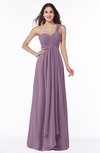 ColsBM Sophie Valerian Elegant A-line Asymmetric Neckline Chiffon Floor Length Ruching Plus Size Bridesmaid Dresses