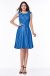 ColsBM Delilah Royal Blue Informal A-line Jewel Sleeveless Sash Plus Size Bridesmaid Dresses
