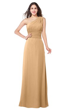 ColsBM Aislinn Desert Mist Modest A-line Sleeveless Half Backless Floor Length Ribbon Plus Size Bridesmaid Dresses