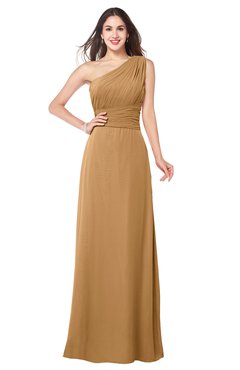 ColsBM Aislinn Doe Modest A-line Sleeveless Half Backless Floor Length Ribbon Plus Size Bridesmaid Dresses