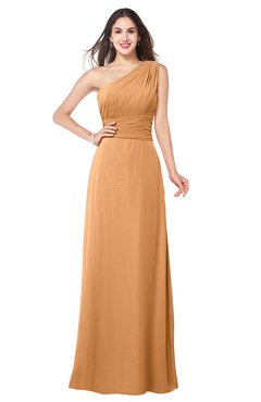 ColsBM Aislinn Pheasant Modest A-line Sleeveless Half Backless Floor Length Ribbon Plus Size Bridesmaid Dresses