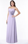 ColsBM Elaine Light Purple Modern A-line Sleeveless Zip up Flower Plus Size Bridesmaid Dresses