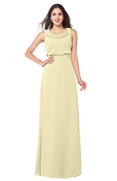 ColsBM Willow Anise Flower Classic A-line Jewel Sleeveless Zipper Draped Plus Size Bridesmaid Dresses