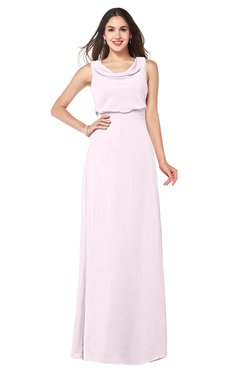 ColsBM Willow Blush Classic A-line Jewel Sleeveless Zipper Draped Plus Size Bridesmaid Dresses