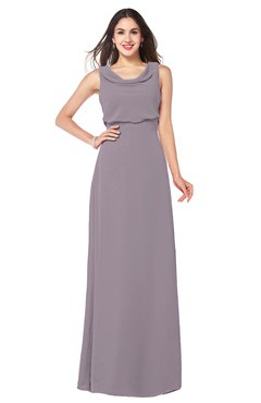 ColsBM Willow Cameo Classic A-line Jewel Sleeveless Zipper Draped Plus Size Bridesmaid Dresses