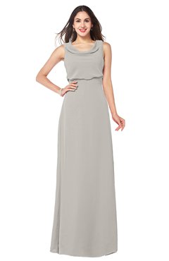 ColsBM Willow Hushed Violet Classic A-line Jewel Sleeveless Zipper Draped Plus Size Bridesmaid Dresses