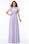 ColsBM Thalia Light Purple Mature A-line Zipper Chiffon Floor Length Plus Size Bridesmaid Dresses