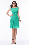 ColsBM Kaylie Viridian Green Gorgeous A-line Bateau Sleeveless Backless Plus Size Bridesmaid Dresses
