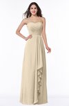 ColsBM Mira Champagne Classic A-line Zipper Chiffon Floor Length Plus Size Bridesmaid Dresses