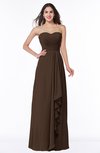 ColsBM Mira Copper Classic A-line Zipper Chiffon Floor Length Plus Size Bridesmaid Dresses