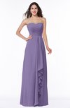 ColsBM Mira Lilac Classic A-line Zipper Chiffon Floor Length Plus Size Bridesmaid Dresses