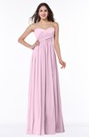 ColsBM Leyla Baby Pink Modern A-line Sleeveless Zipper Chiffon Plus Size Bridesmaid Dresses