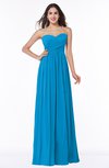 ColsBM Leyla Cornflower Blue Modern A-line Sleeveless Zipper Chiffon Plus Size Bridesmaid Dresses