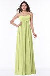 ColsBM Leyla Lime Green Modern A-line Sleeveless Zipper Chiffon Plus Size Bridesmaid Dresses