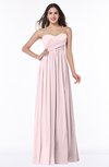 ColsBM Leyla Petal Pink Modern A-line Sleeveless Zipper Chiffon Plus Size Bridesmaid Dresses
