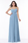 ColsBM Leyla Dazzling Blue Modern A-line Sleeveless Zipper Chiffon Plus Size Bridesmaid Dresses