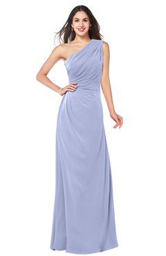 ColsBM Samantha Blue Heron Vintage A-line Asymmetric Neckline Sleeveless Half Backless Draped Plus Size Bridesmaid Dresses