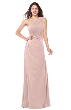 ColsBM Samantha Dusty Rose Vintage A-line Asymmetric Neckline Sleeveless Half Backless Draped Plus Size Bridesmaid Dresses