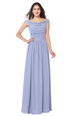 ColsBM Tatiana Lavender Antique A-line V-neck Sleeveless Pleated Plus Size Bridesmaid Dresses