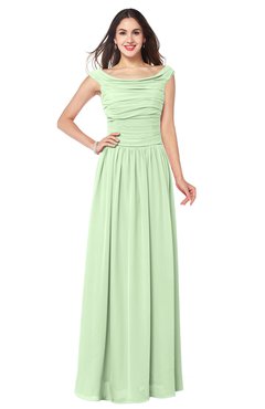ColsBM Tatiana Seacrest Antique A-line V-neck Sleeveless Pleated Plus Size Bridesmaid Dresses