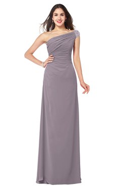 ColsBM Molly Cameo Plain A-line Sleeveless Half Backless Floor Length Plus Size Bridesmaid Dresses