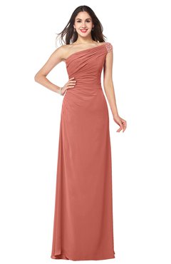 ColsBM Molly Crabapple Plain A-line Sleeveless Half Backless Floor Length Plus Size Bridesmaid Dresses