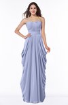ColsBM Wren Lavender Informal Sleeveless Half Backless Chiffon Floor Length Plus Size Bridesmaid Dresses