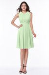 ColsBM Daphne Seacrest Elegant A-line Jewel Half Backless Chiffon Knee Length Prom Dresses