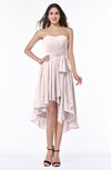 ColsBM Raina Light Pink Plain A-line Sweetheart Sleeveless Zip up Chiffon Plus Size Bridesmaid Dresses