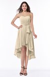 ColsBM Raina Novelle Peach Plain A-line Sweetheart Sleeveless Zip up Chiffon Plus Size Bridesmaid Dresses