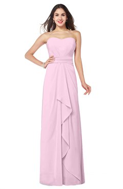 ColsBM Angelina Fairy Tale Cute A-line Sleeveless Zip up Chiffon Sash Plus Size Bridesmaid Dresses