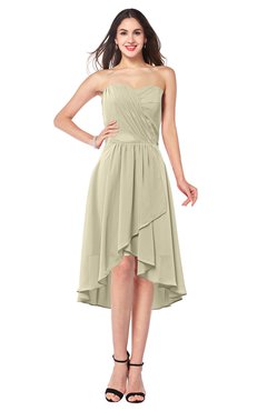 ColsBM Karina Putty Elegant A-line Strapless Sleeveless Ruching Plus Size Bridesmaid Dresses
