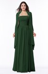 ColsBM Elyse Hunter Green Traditional A-line Sleeveless Zip up Chiffon Floor Length Mother of the Bride Dresses